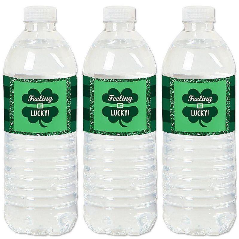 Big Dot of Happiness St. Patrick's Day - Saint Patty's Day Party Water Bottle Sticker Labels - Se... | Target