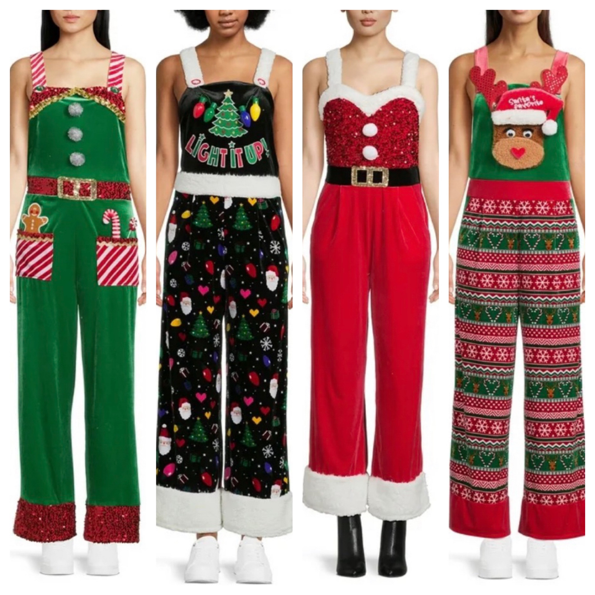 Christmas cheap overall jumpsuit