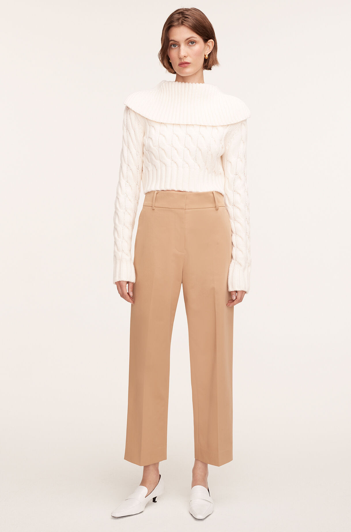 Military Cotton Trouser | Rebecca Taylor