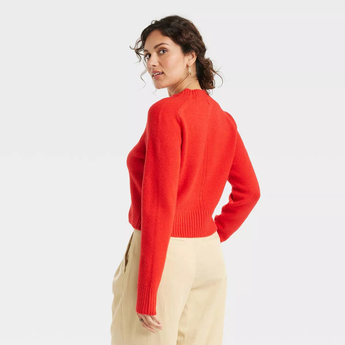 Women's Crew Neck Cashmere-Like Pullover Sweater - Universal Thread™ | Target