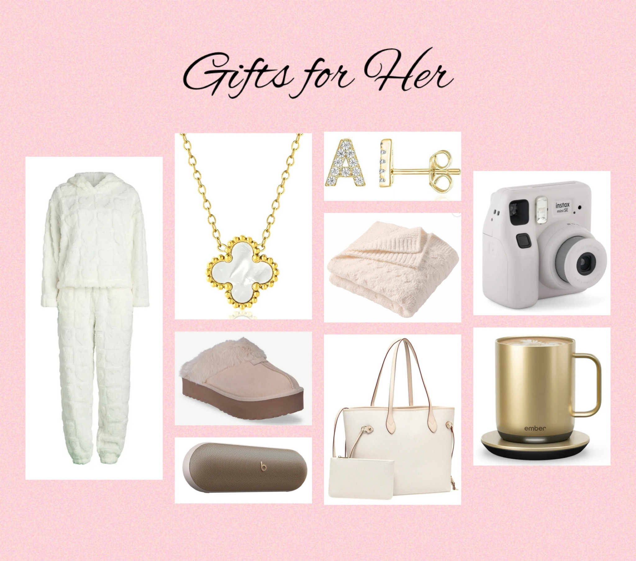 #walmartpartner #gifts #cozyset #smartmug #camera #slippers #jewelry #necklace #blanket #earrings #speaker 

#LTKFindsUnder50 #LTKGiftGuide #LTKFindsUnder100