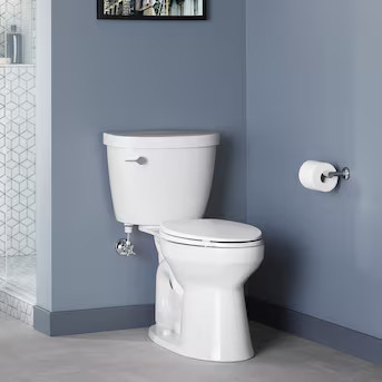 KOHLER Cimarron White Elongated Chair height Soft Close 2-piece Toilet 12-in Rough-In WaterSense ... | Lowe's