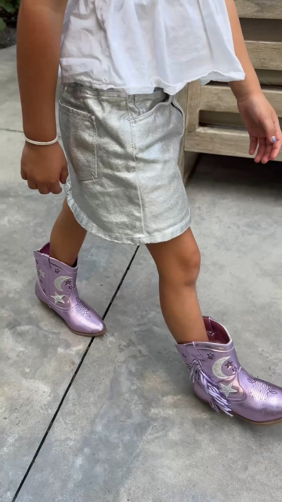 Couldn’t pass these metallic boots up for Mila!

#LTKShoeCrush #LTKFindsUnder100 #LTKKids