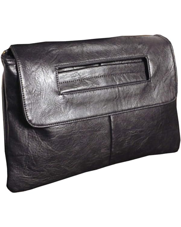Women Handbags PU Leather Female Clutch Handbag Messenger Bag Large Solid High Capacity | Amazon (US)