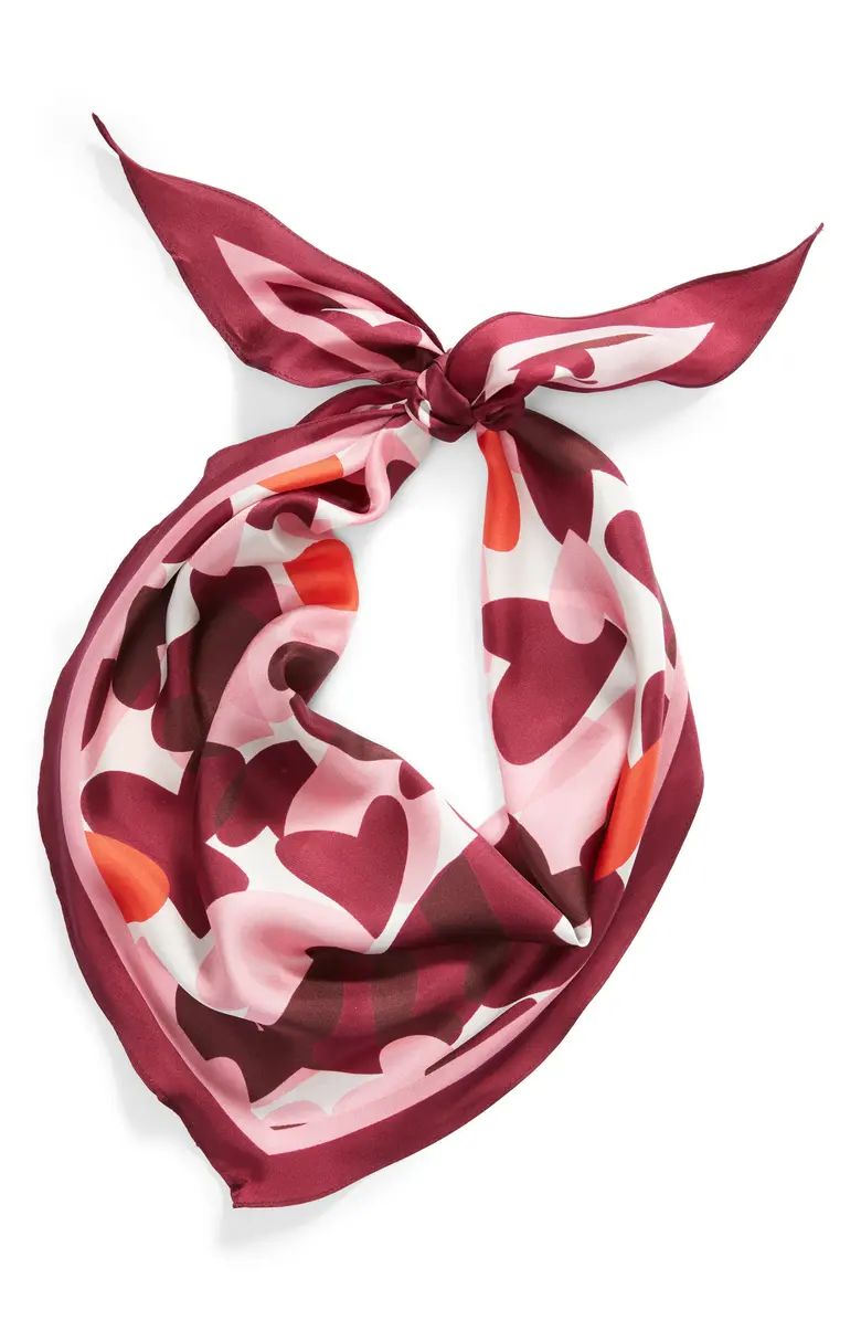 party hearts diamond silk scarf | Nordstrom