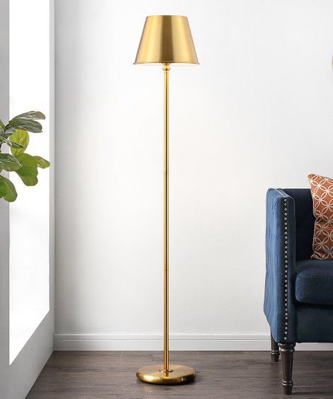 SAFAVIEH Brass Asher Iron Floor Lamp | Zulily