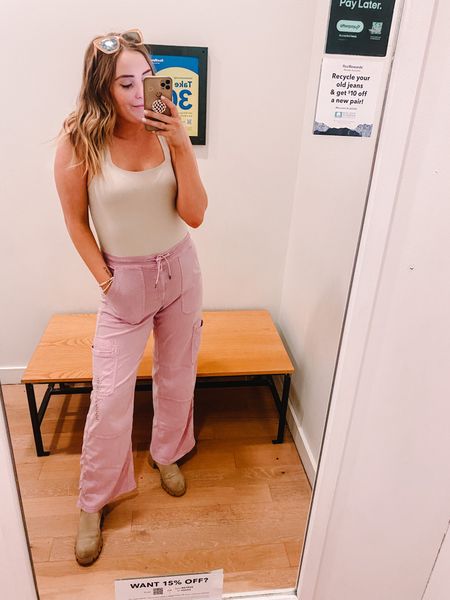 The softest, coziest, lightweight cargo pants. Comes in lots of colors! Neutrals and spring colors. Okay 

#LTKSeasonal #LTKSale #LTKFind