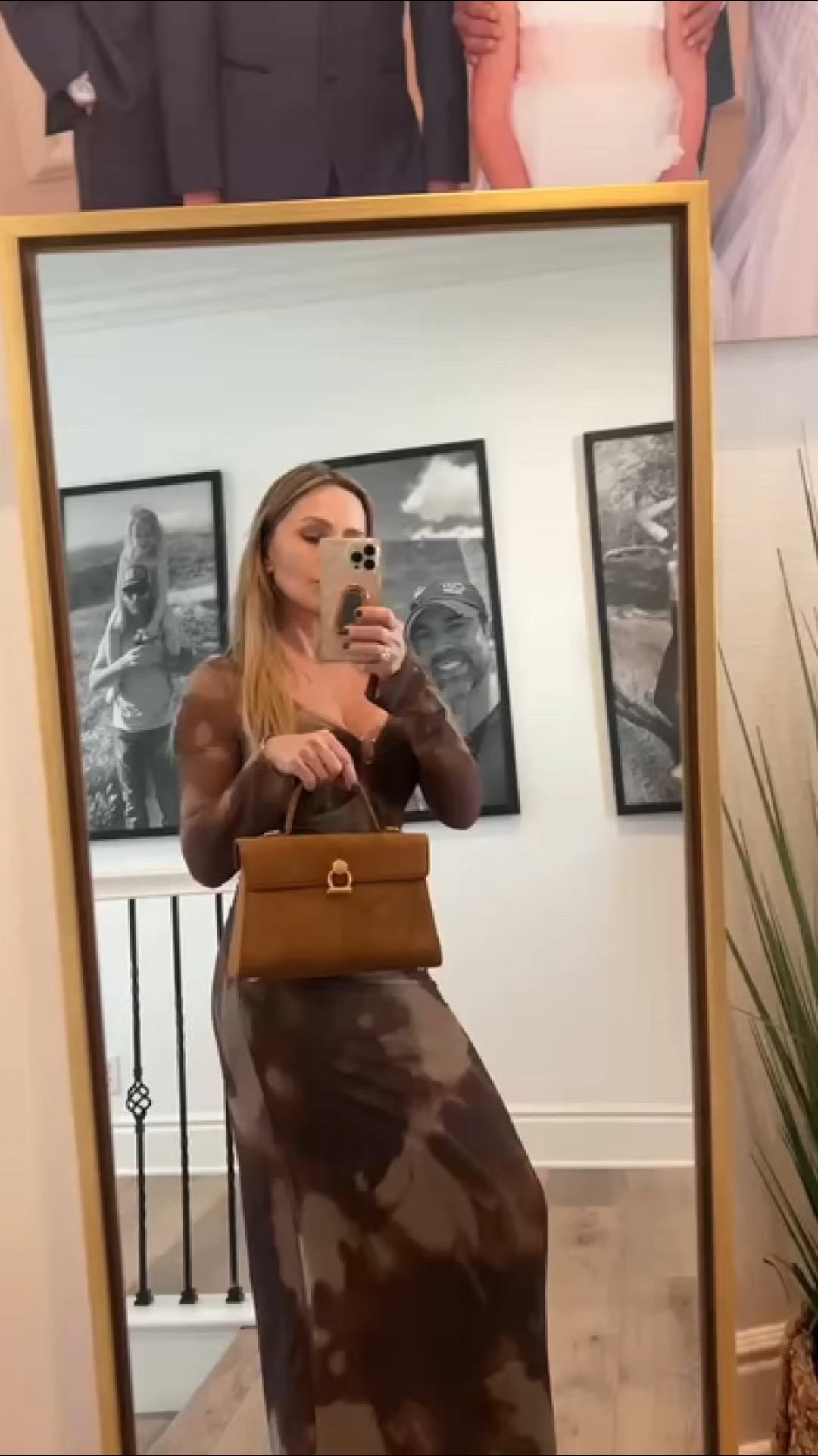 This mesh dress + suede purse combo is everything. 🤎

#LTKootd #LTKdayinmylife #LTKgrwm