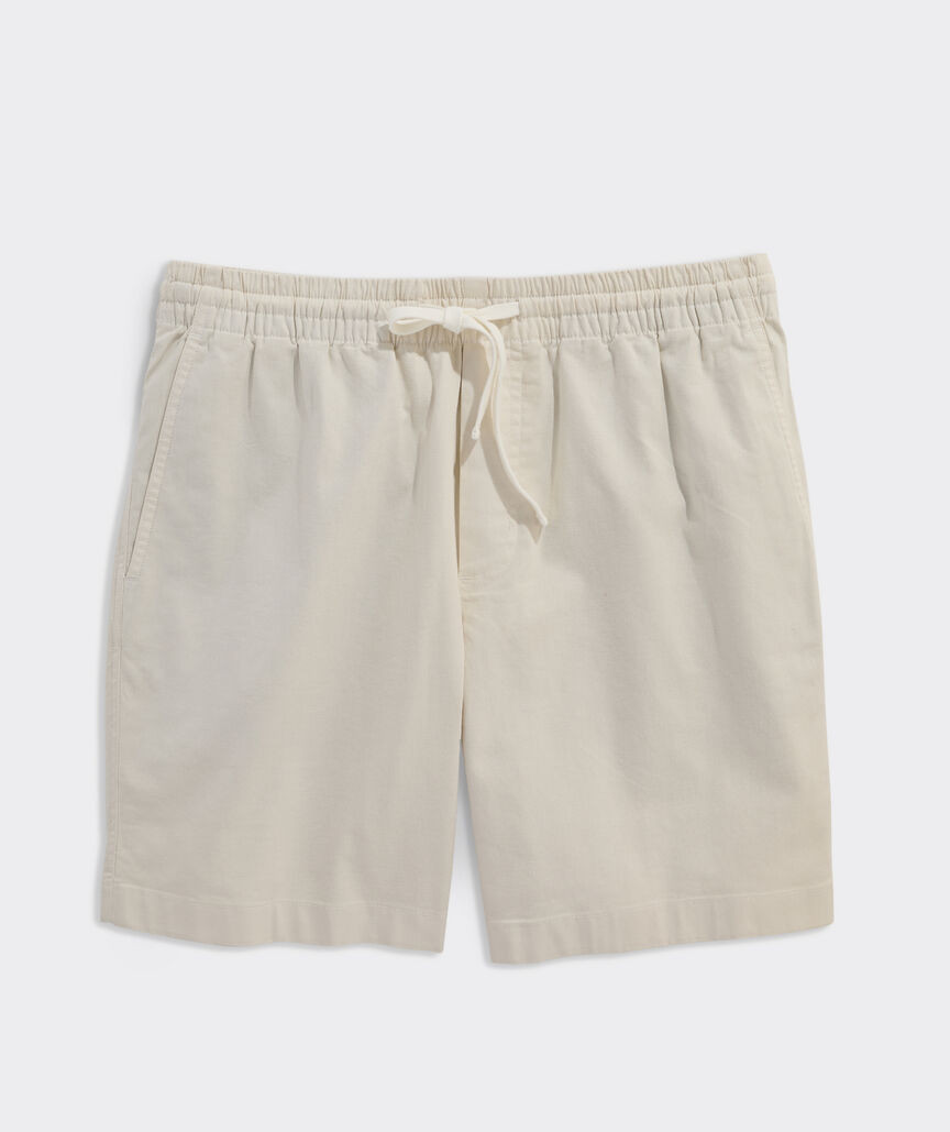 7 Inch Pull-On Cotton Linen Shorts | vineyard vines