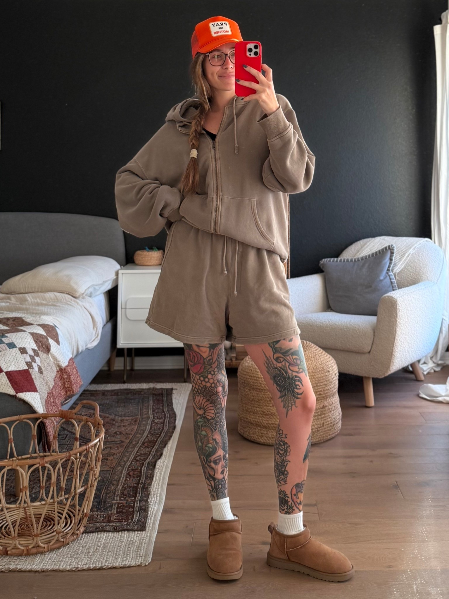 Wearing a L in shorts and zip up

#LTKStyleTip #LTKShoeCrush