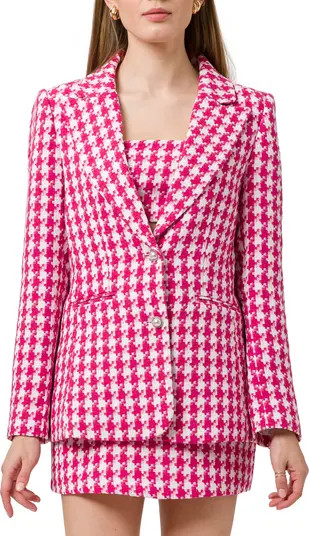 Houndstooth Tweed Blazer | Nordstrom