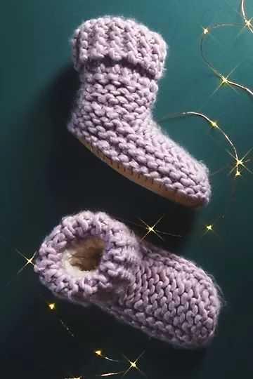Lemon Cabin Cute Boot Slipper Socks | Anthropologie (US)