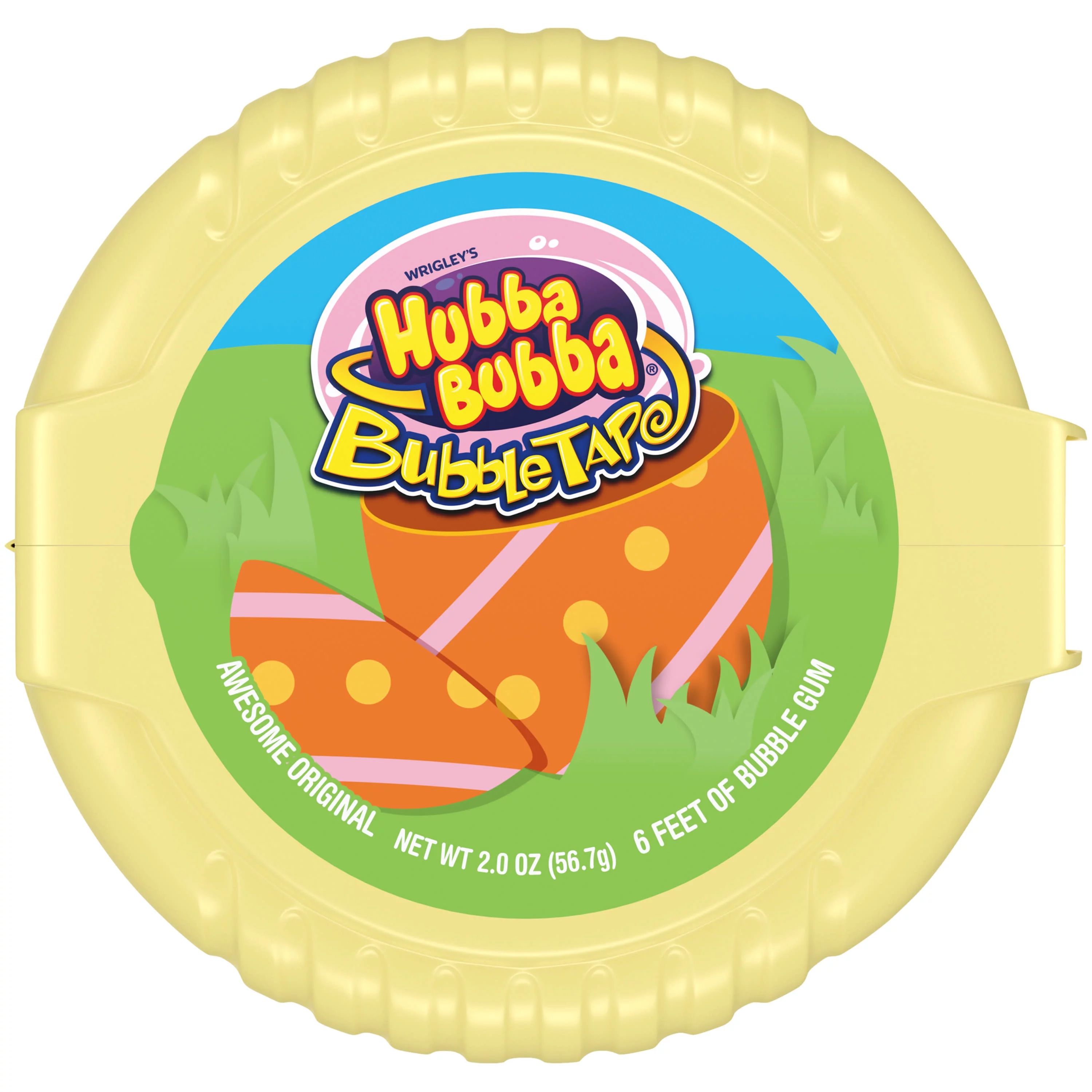 Hubba Bubba Original Easter Bubble Gum Tape - 2 oz Roll | Walmart (US)