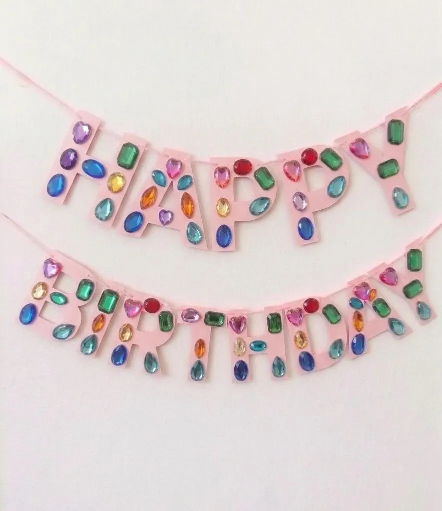 Jewel Birthday Banner | Etsy (Global)