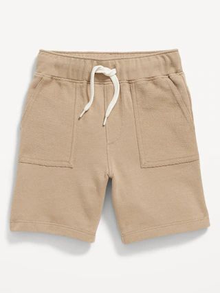 French-Terry Drawstring Utility Shorts for Toddler Boys | Old Navy (US)