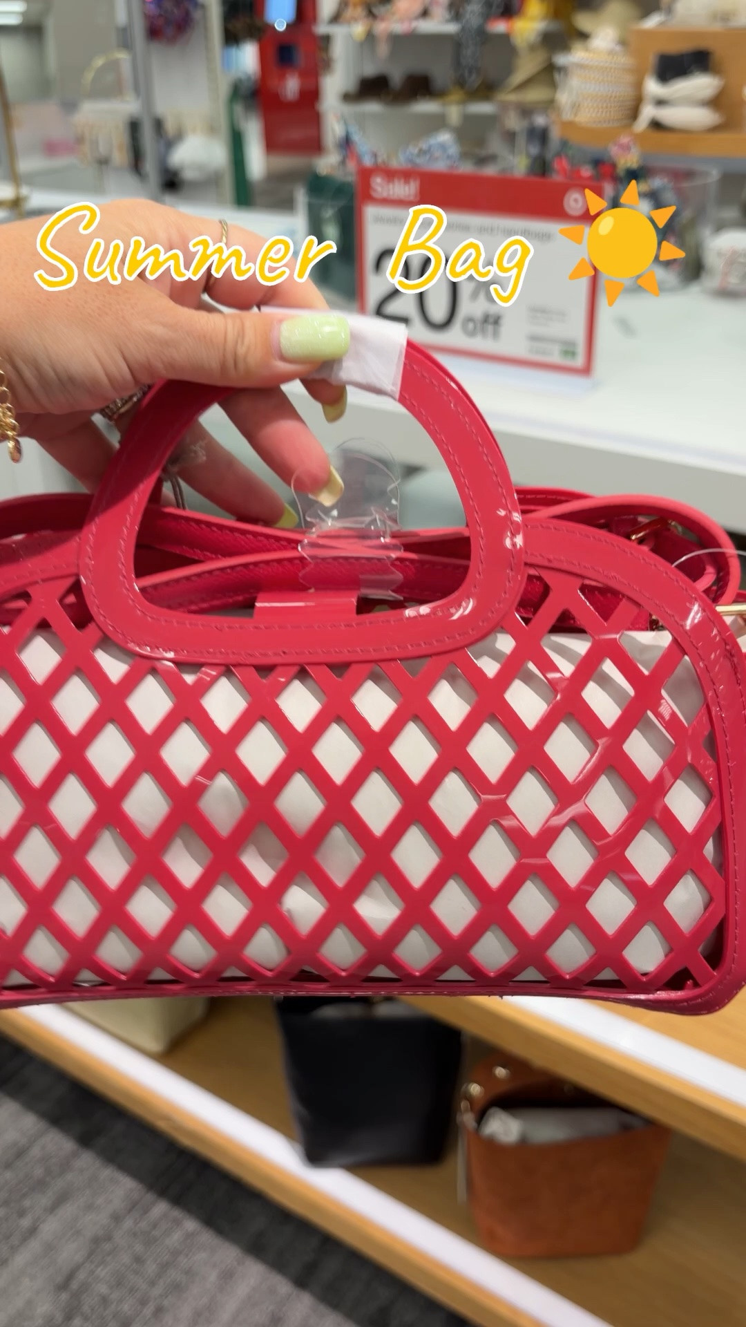 Summer bag — jelly crossbody bag. Perfect for your summer styles 💕

#LTKootd