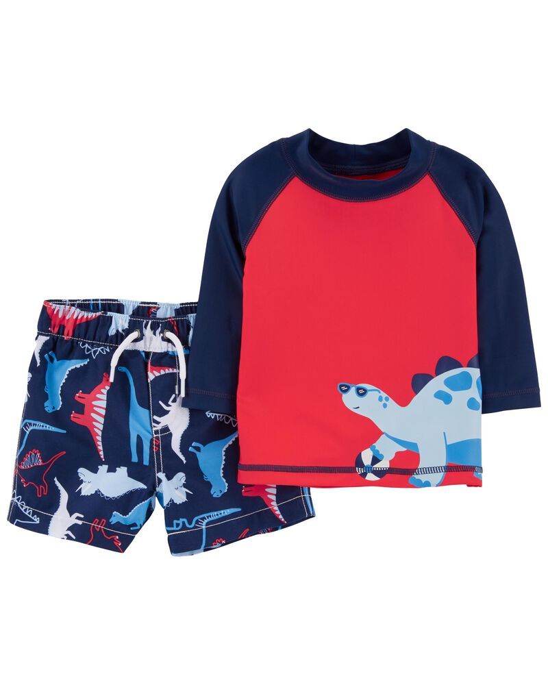 Carter's Dinosaur Rashguard Set | Carter's