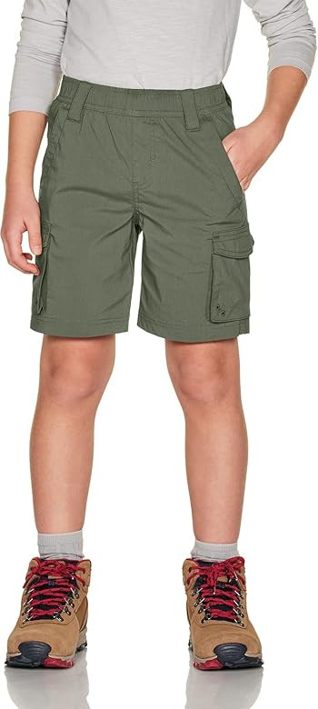 CQR Kids Youth Pull on Cargo Shorts, Outdoor Camping Hiking Shorts, Lightweight Elastic Waist Ath... | Amazon (US)