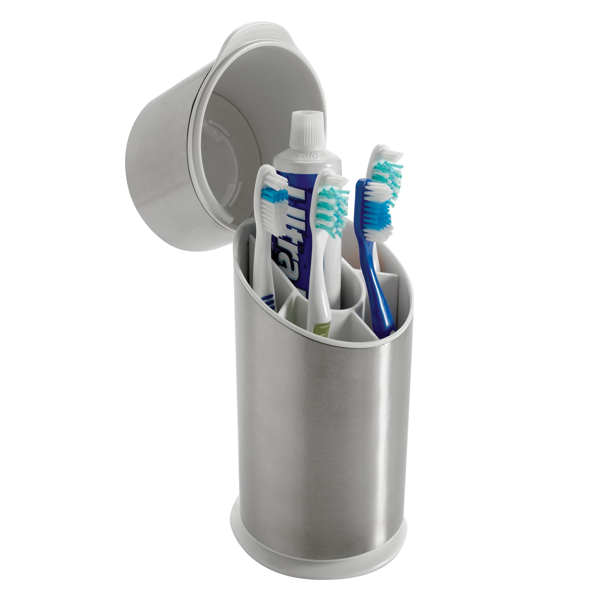 OXO Good Grips Stainless Steel Toothbrush Organizer 9.75 Inch | Amazon (US)