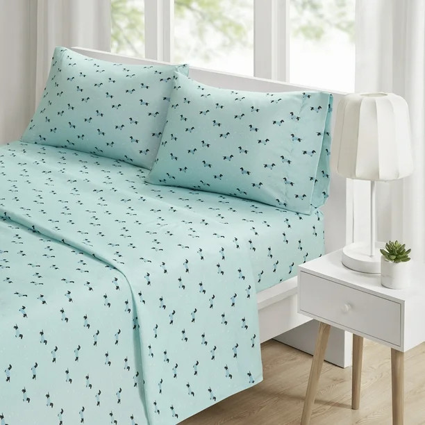 Comfort Classics Novelty Super Soft Printed Sheet Set - Walmart.com | Walmart (US)