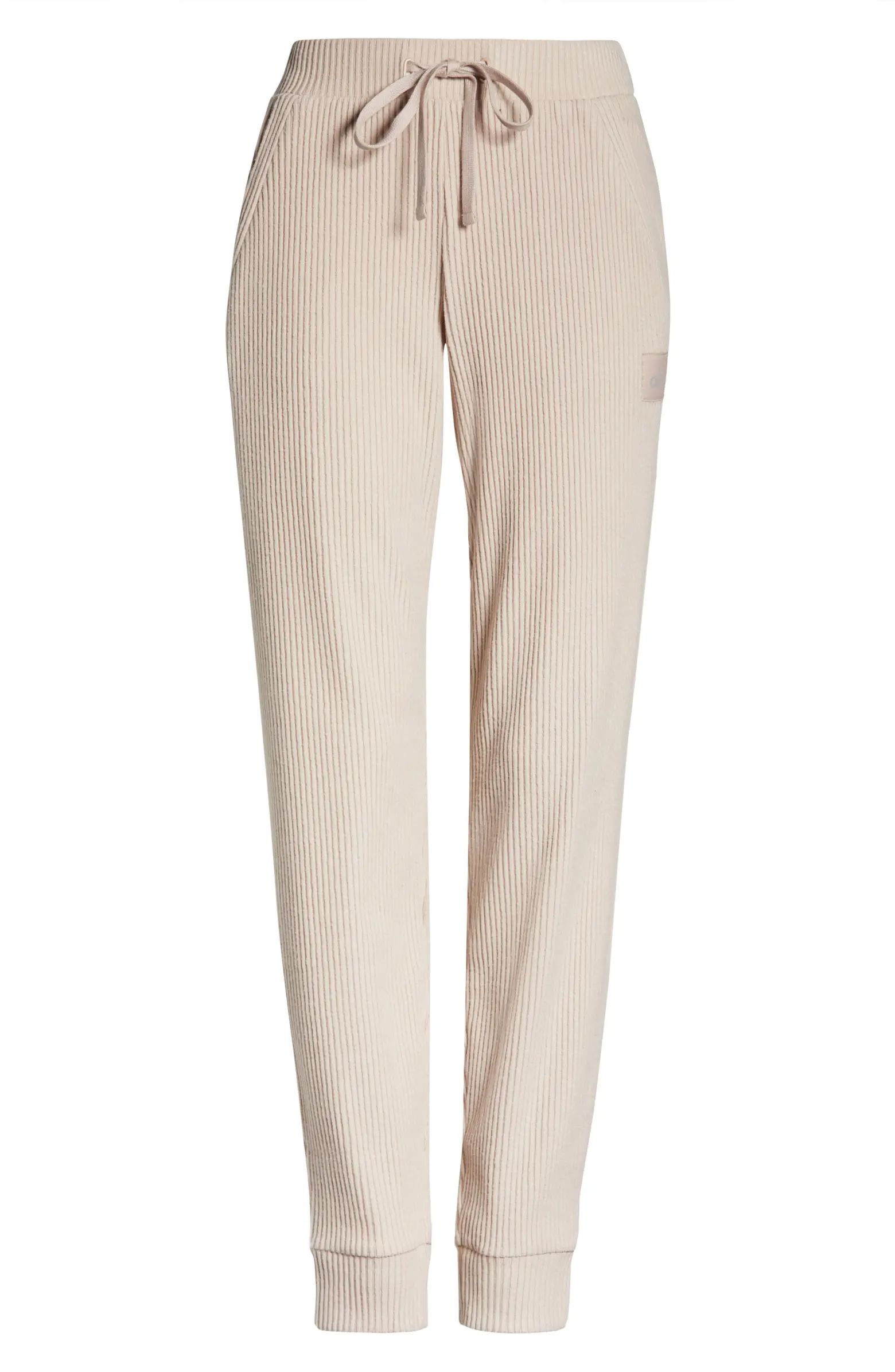 Muse Ribbed High Waist Sweatpants | Nordstrom