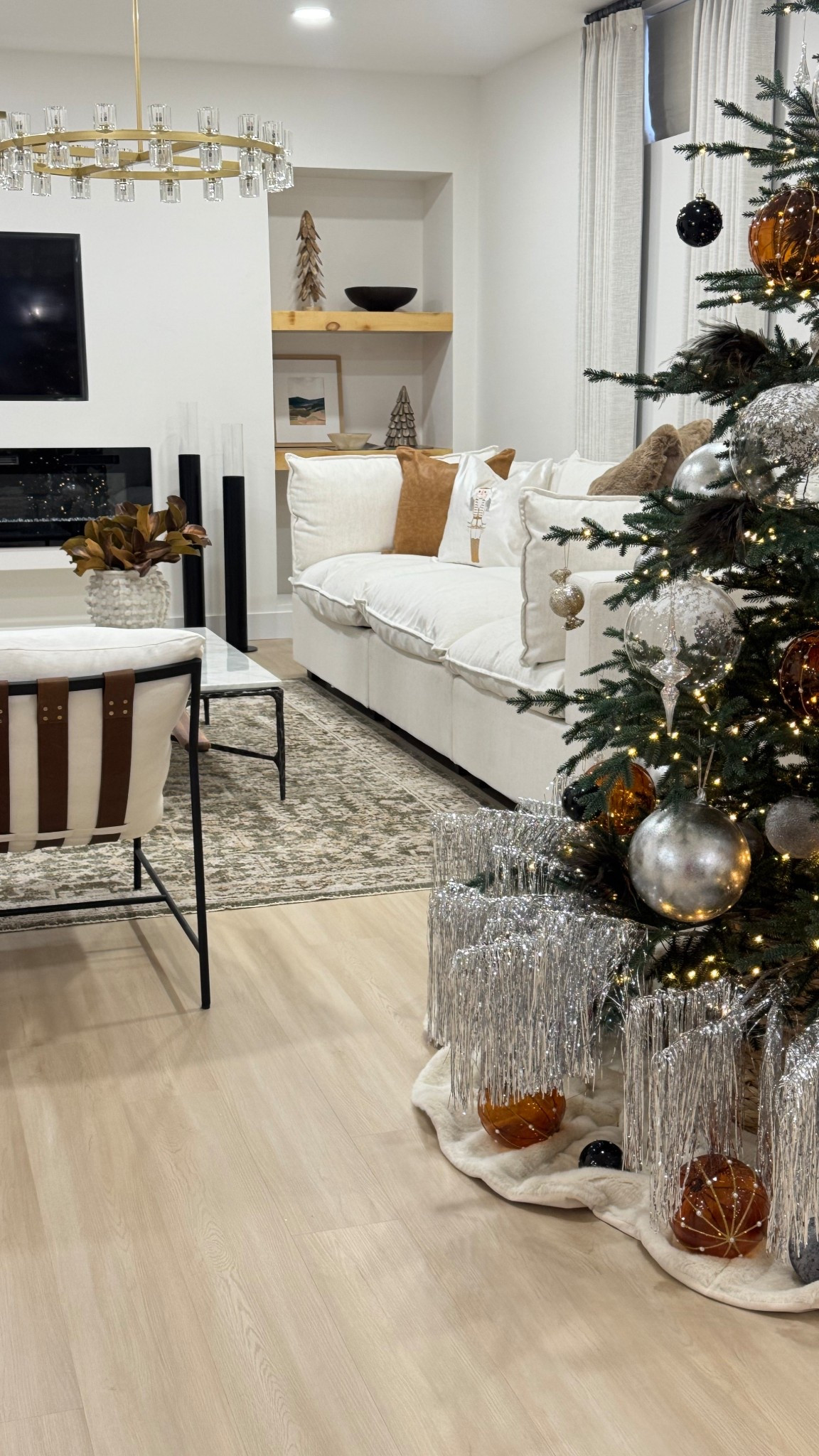 Sofa | Living room decor | Christmas decor | Christmas Ornaments | vases | Pillows Floor candle holders | Coffee tables | Accent Chairs 

#LTKHome