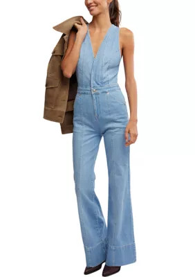 Free People Women's We the Free Stratus Jumpsuit, Large | Belk