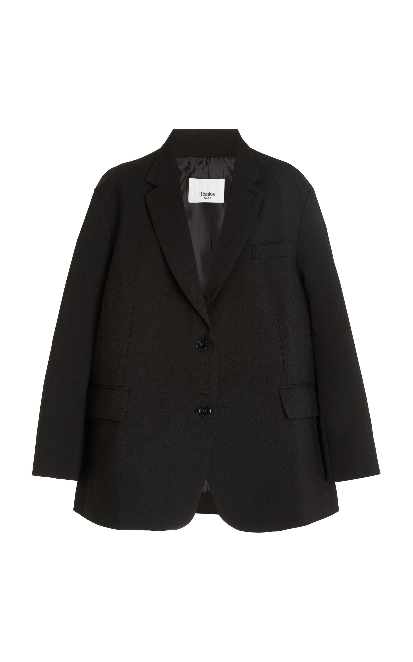 The Frankie Shop - Bea Oversized Suiting Blazer - Black - S - Moda Operandi | Moda Operandi (Global)