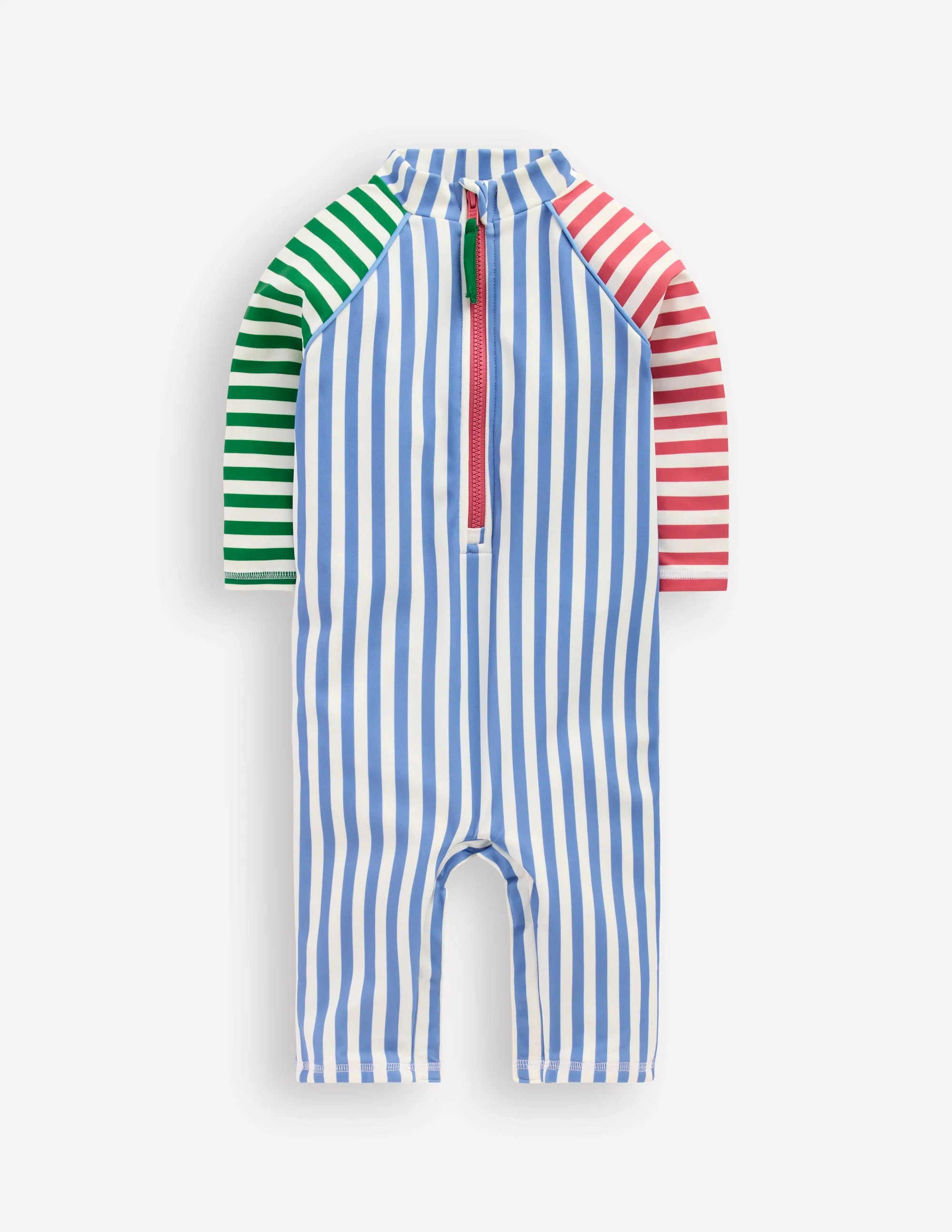 Logo Sun Safe Surfsuit-Hotchpotch Stripe | Boden (US)