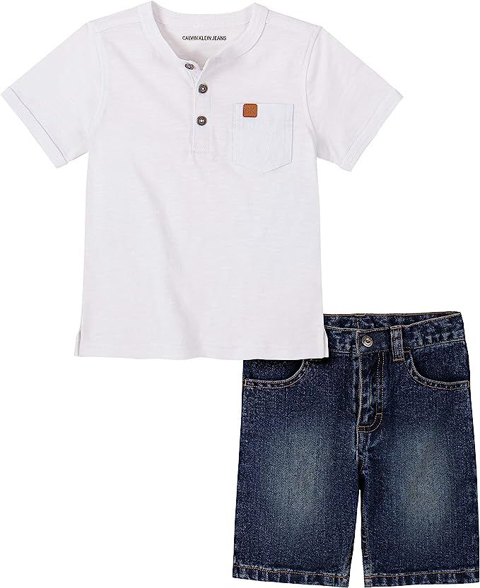 Calvin Klein Boys' 2 Pieces Shorts Set | Amazon (US)