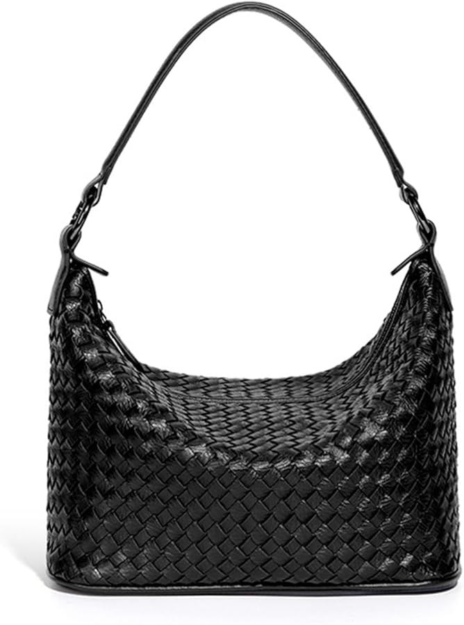 DFJXXX Women Woven Tote Crossbody Bag, Fashion Weave Top Handle Handbag Purse Handmade Beach Shou... | Amazon (US)