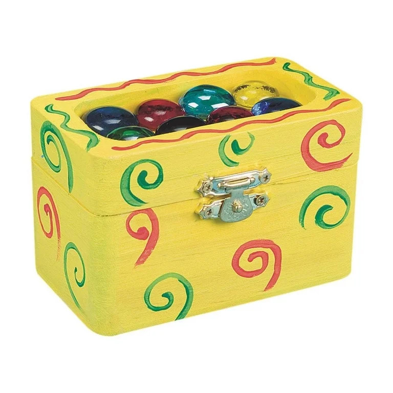 Small Wooden Boxes Craft Kit (Pack of 12) | Walmart (US)