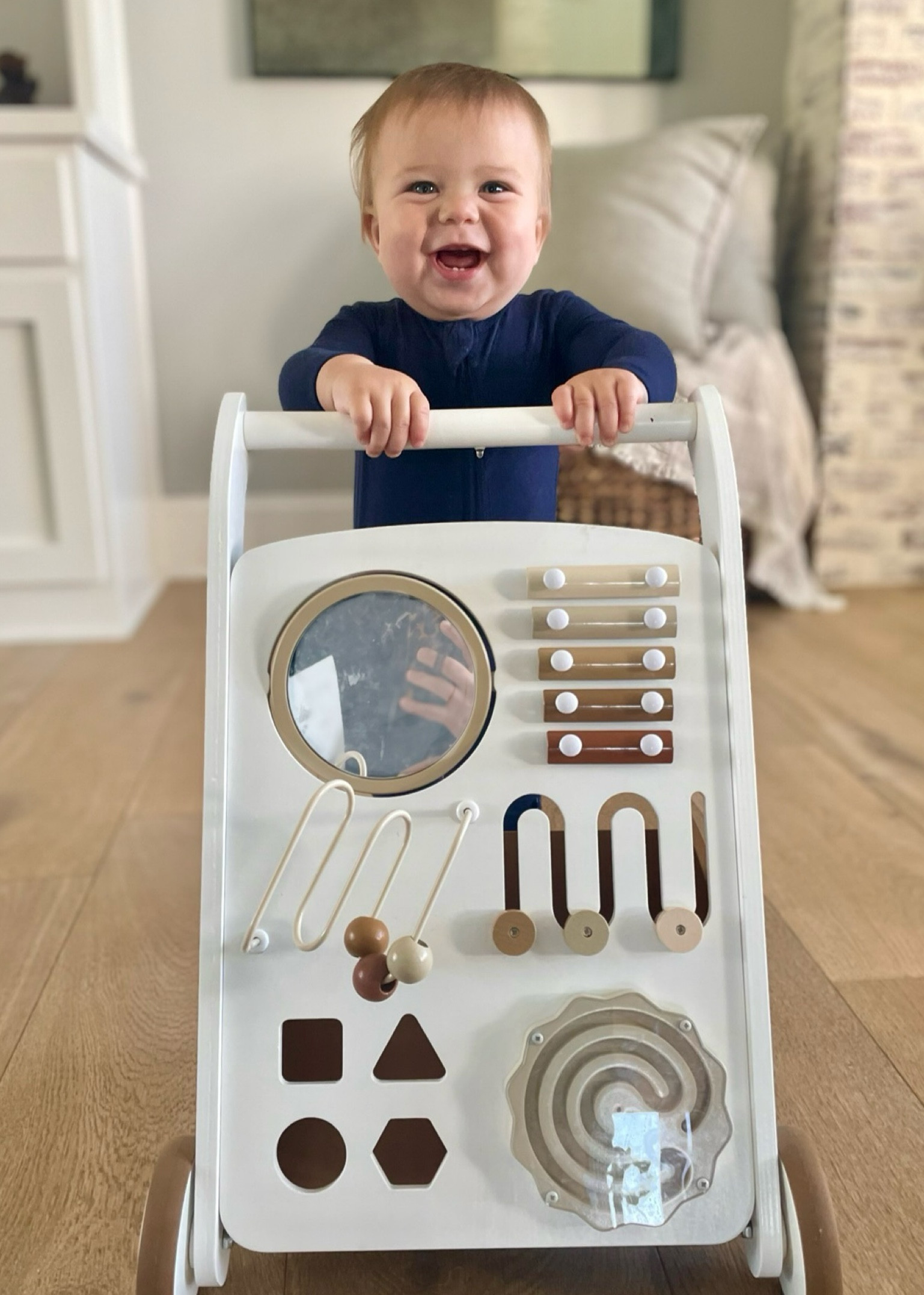 simple baby walker 🤎 

#LTKFamily #LTKBaby #LTKKids