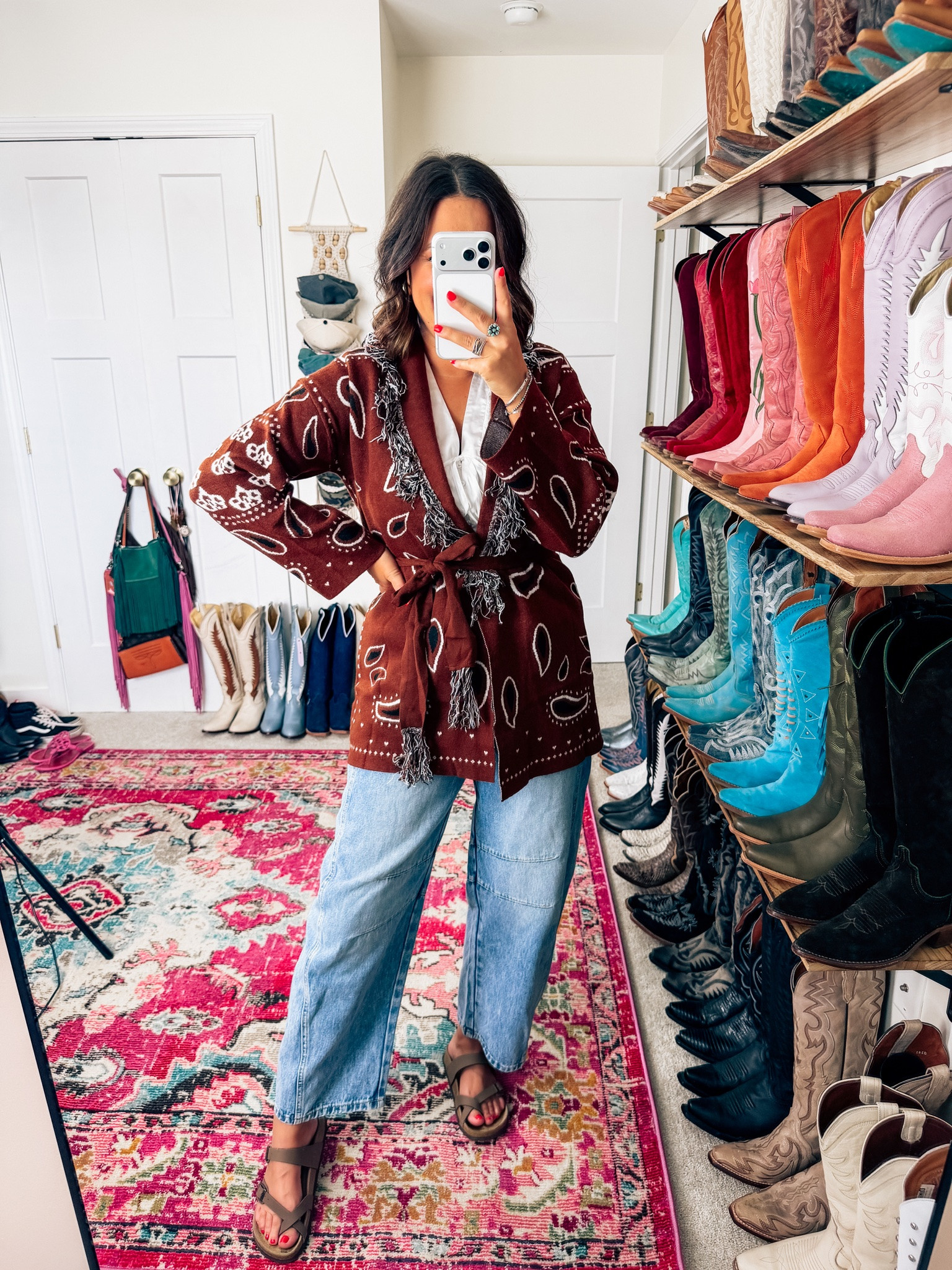 Fall western outfit idea from Amazon -back to school teacher outfit /business outfit casual -fall western fashion cardigan

#LTKdayinmylife #LTKgrwm #LTKootd