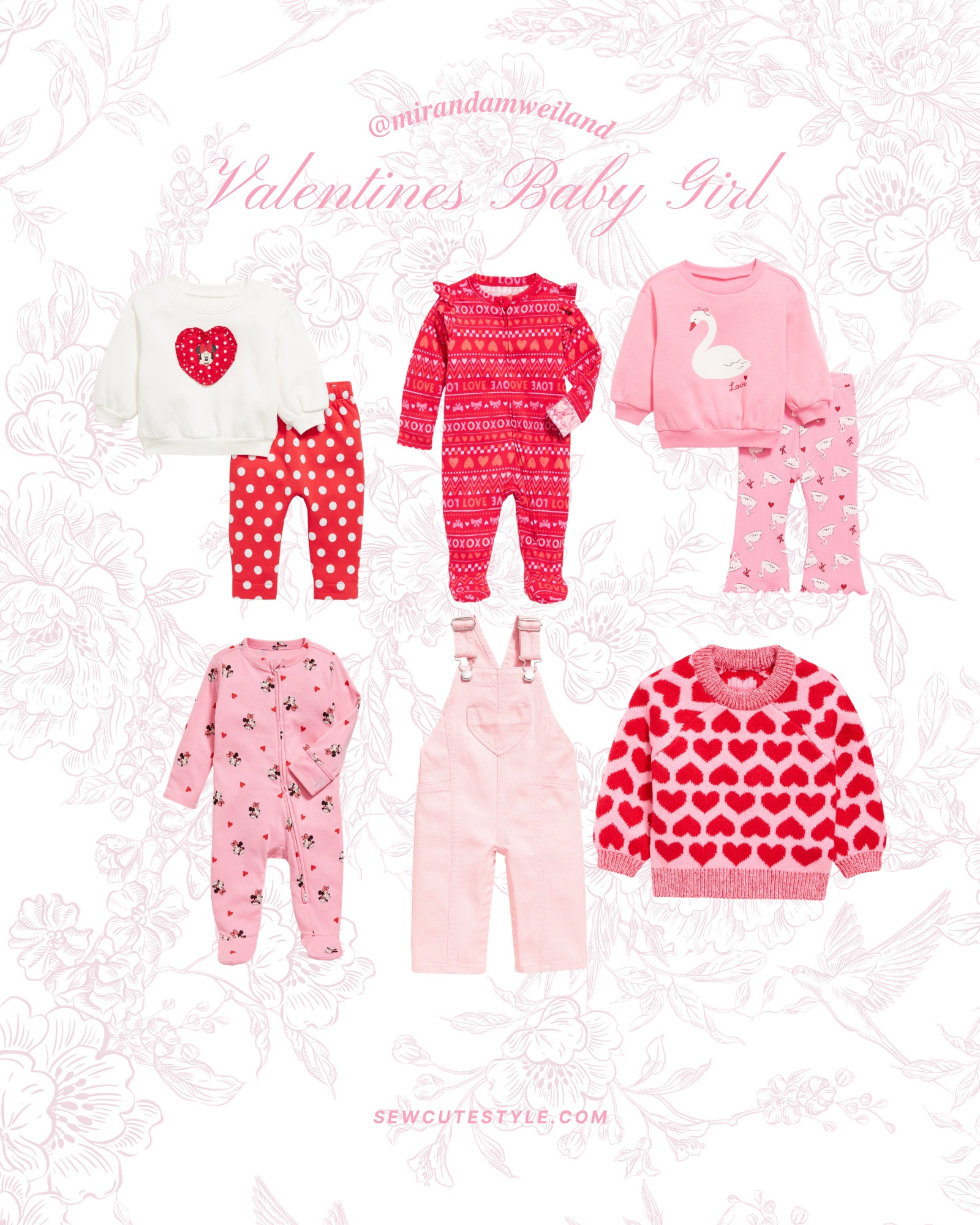 Valentines Day outfits for baby girl! The cutest valentines pajamas, Valentine’s Day matching sets, and more for baby girl. 

baby Valentine’s Day gifts / Valentine’s Day baby gift ideas / gifts for baby Valentine’s / baby valentines outfit / Valentine’s baby clothes / baby heart gifts / newborn Valentine gift / first Valentine’s Day baby / 3-6 month Valentine’s Day gift / 6-12 month Valentine’s Day gift / first valentines for baby girl /

#LTKKids #LTKBaby