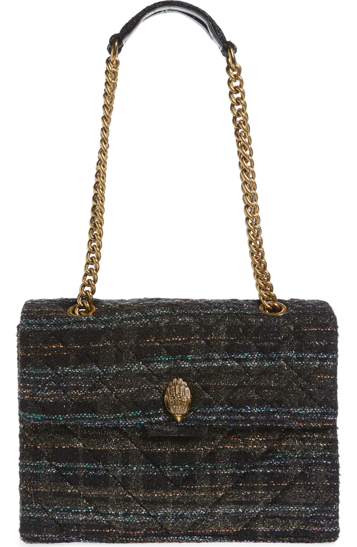 Large Kensington X Tweed Shoulder Bag | Nordstrom