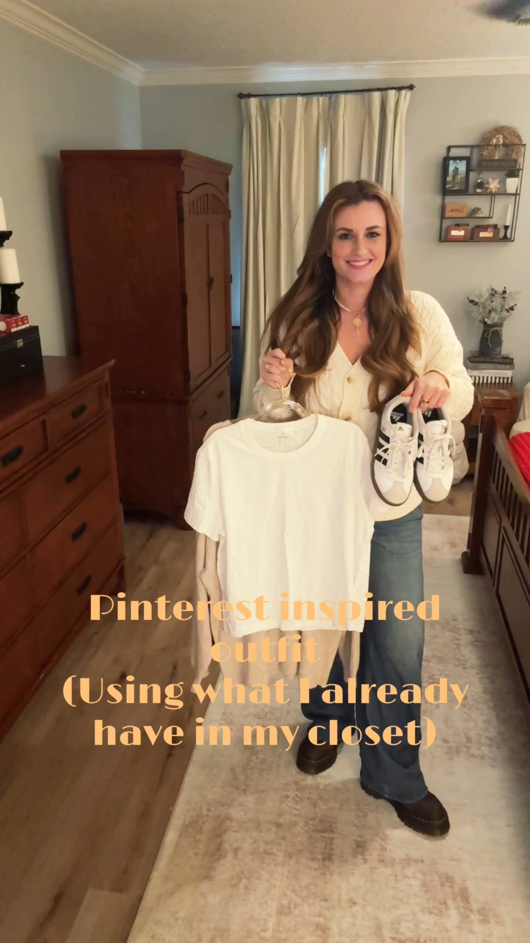 Sharing a “Pinterest Inspired” outfit from what I already had in my closet! Unfortunately my exact sweater is out of stock but I linked a few similar choices. These pieces could make a great last minute gift with Amazon Prime shipping! 

#LTKGiftGuide #LTKHoliday #LTKootd
