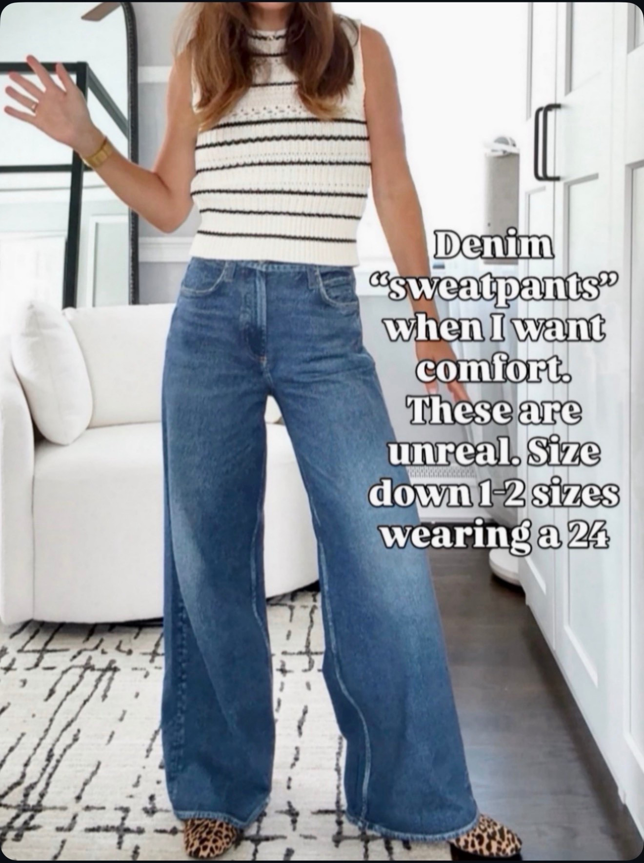 Denim that feels like sweatpants 🙌 size down 1–2 for the best fit

#LTKgrwm #LTKootd #LTKSeasonal