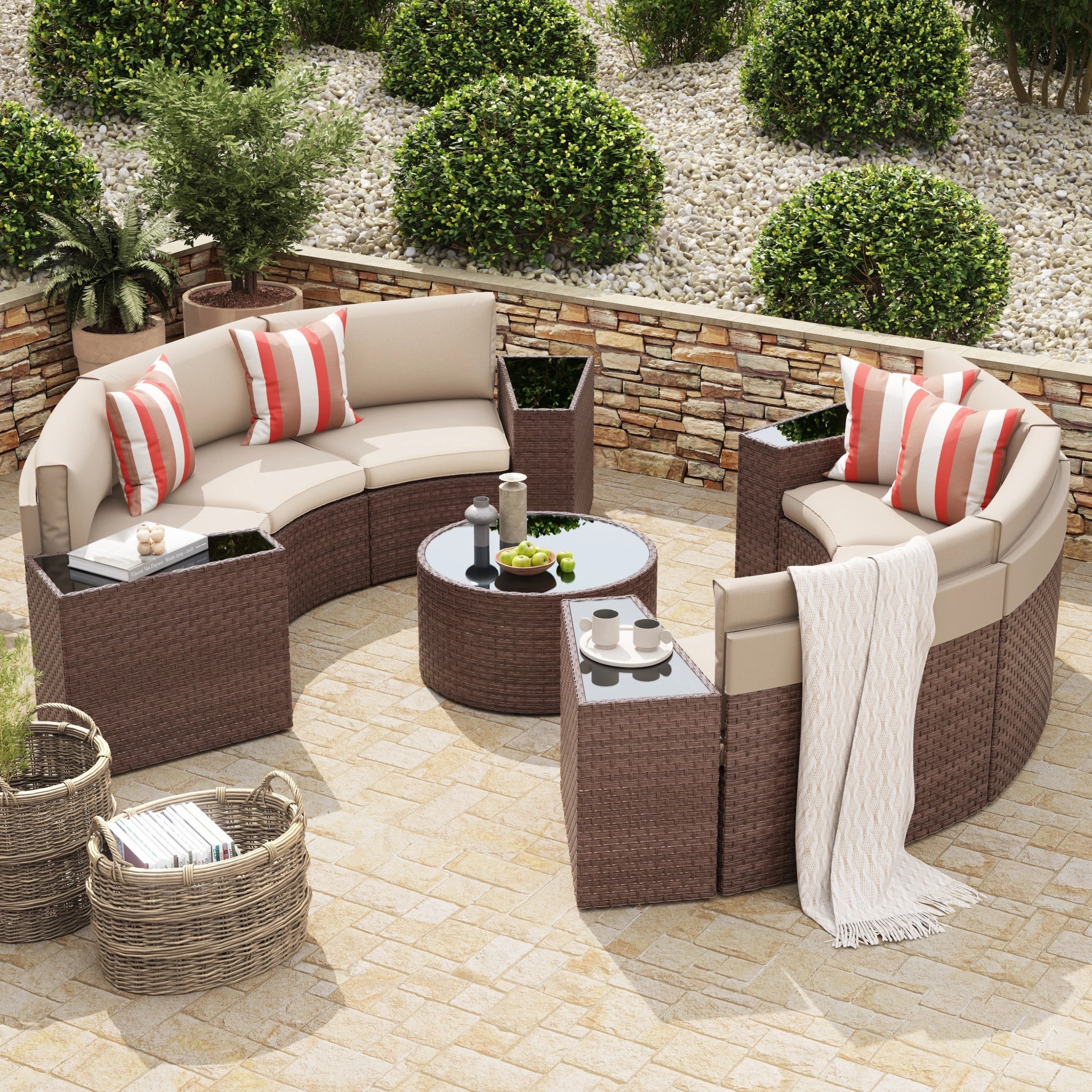 Transform your outdoor space with this Badin 6-person seating group — comfortable, stylish, and ideal for relaxed gatherings under the sun. ON SALE and under $2,000.

Keywords: Patio furniture set, outdoor patio set, outdoor seating group, outdoor rattan seating group, patio couch set

#LTKSeasonal #LTKSaleAlert #LTKHome