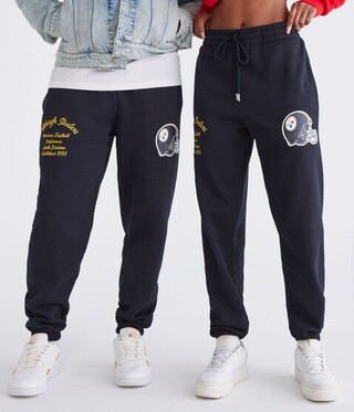 Pittsburgh Steelers Helmet Jogger Sweatpants | Aeropostale