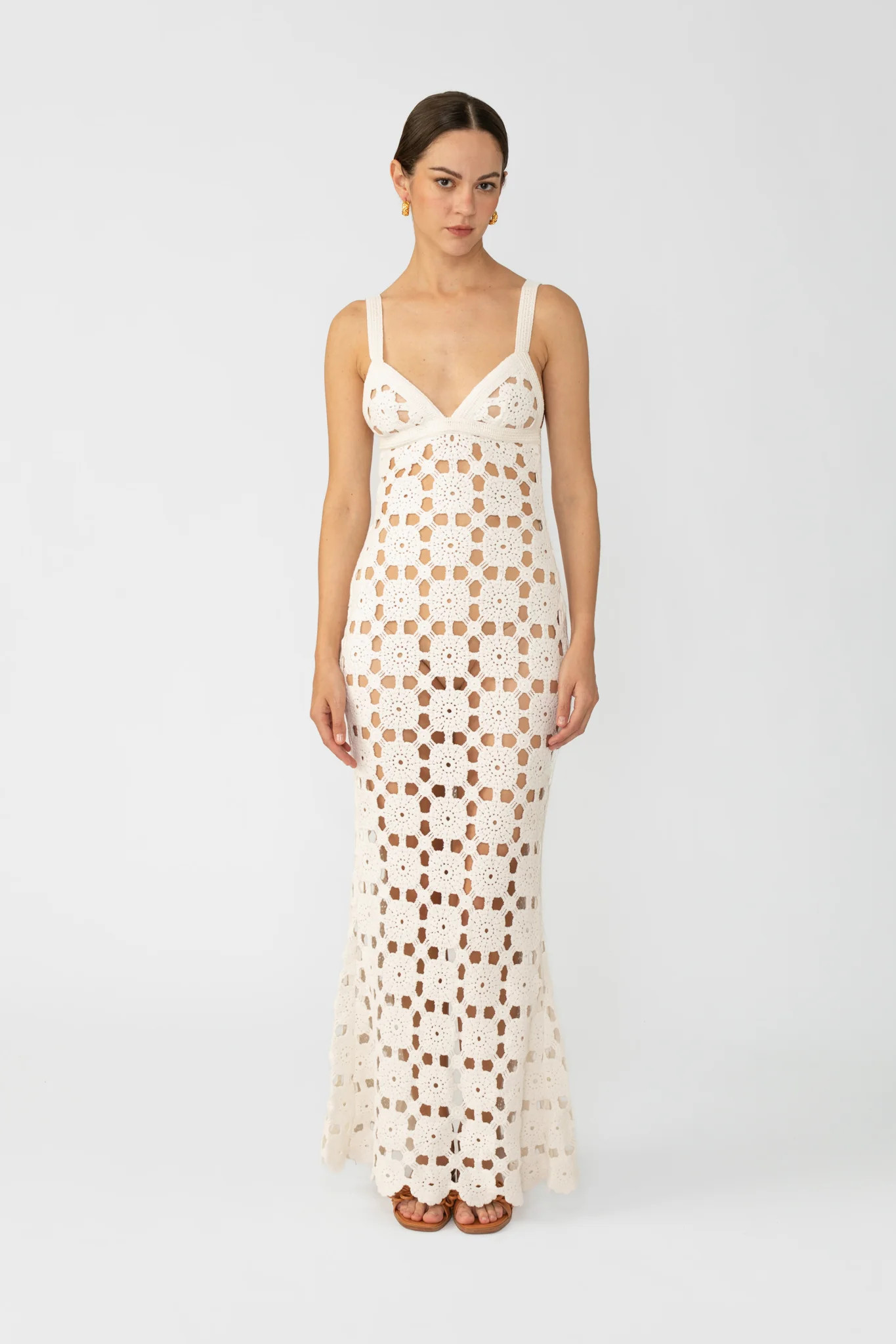 Mila Crochet Dress | Sau Lee