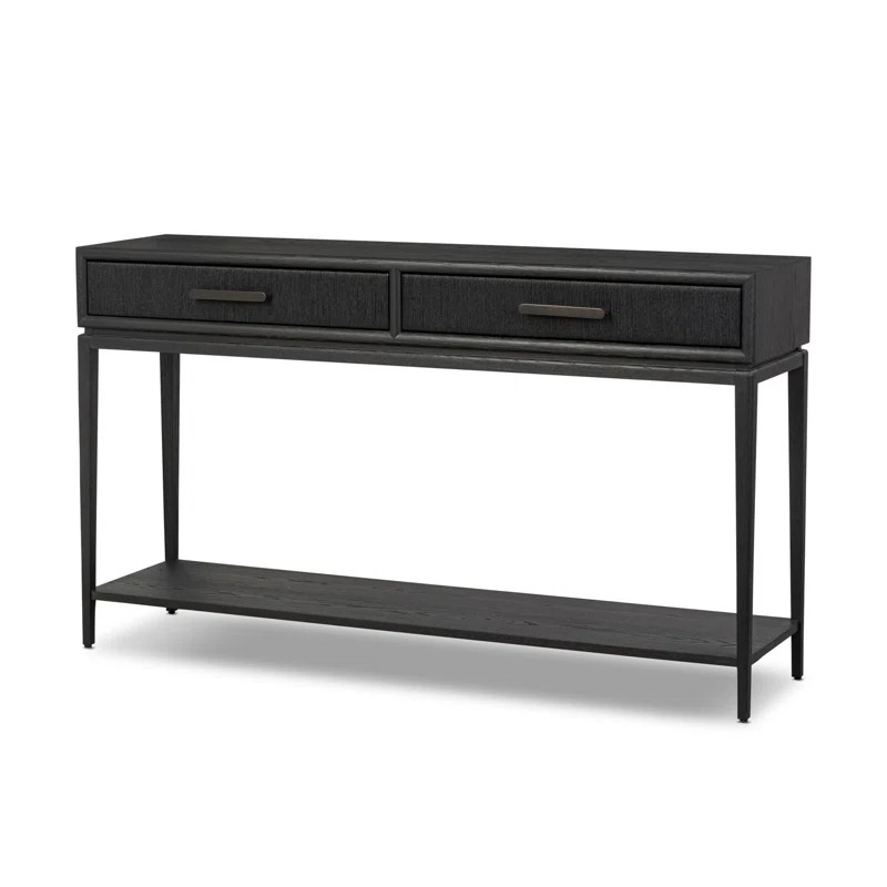 Jake Console Table-Oak Veneer | Wayfair North America