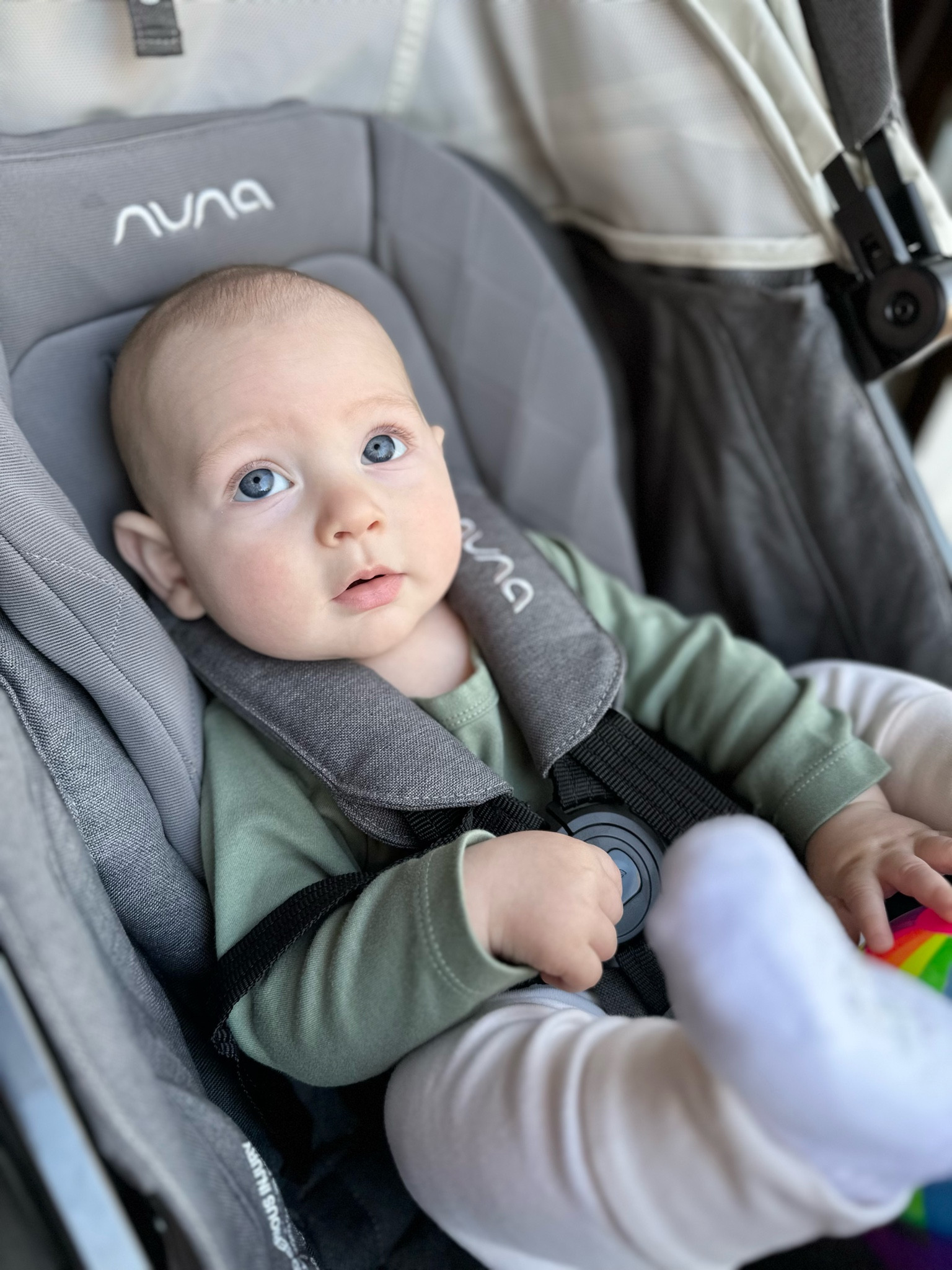 Lounging in our Nuna is a new favorite. This stroller y’all. 🫶🏻 Safety, comfort, light weight. I can hold Koa and lift it up out of the trunk of my car with one hand + set it up. So easy and so convenient and he LOVES it. Do your research, figure out what best works for YOU and your family needs! For us, it was this!

Nuna stroller, baby stroller, baby gear, baby shower, baby registry, new baby, travel system, baby gift 

#LTKkids #LTKfamily #LTKbaby