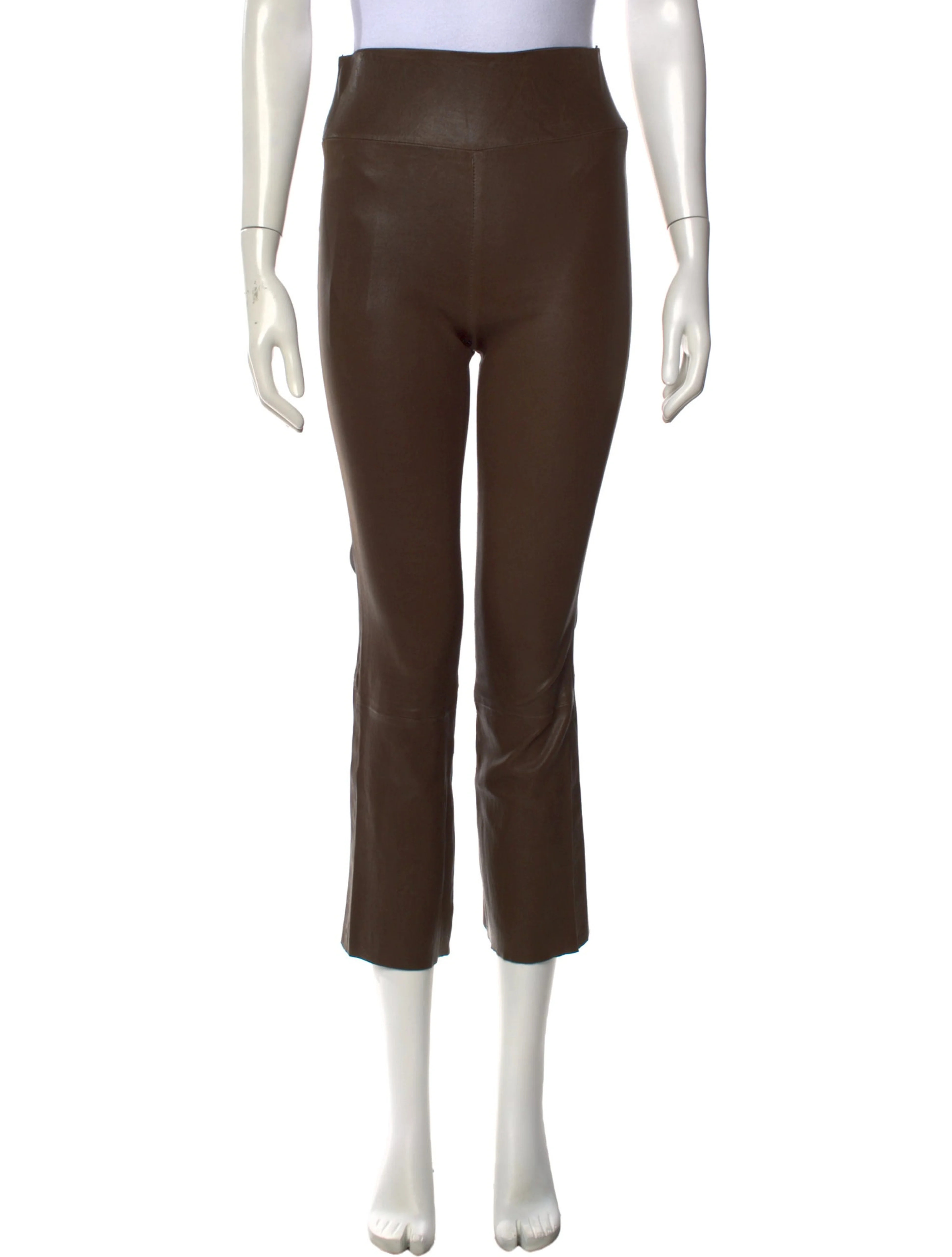 Leather Flared Pants | The RealReal