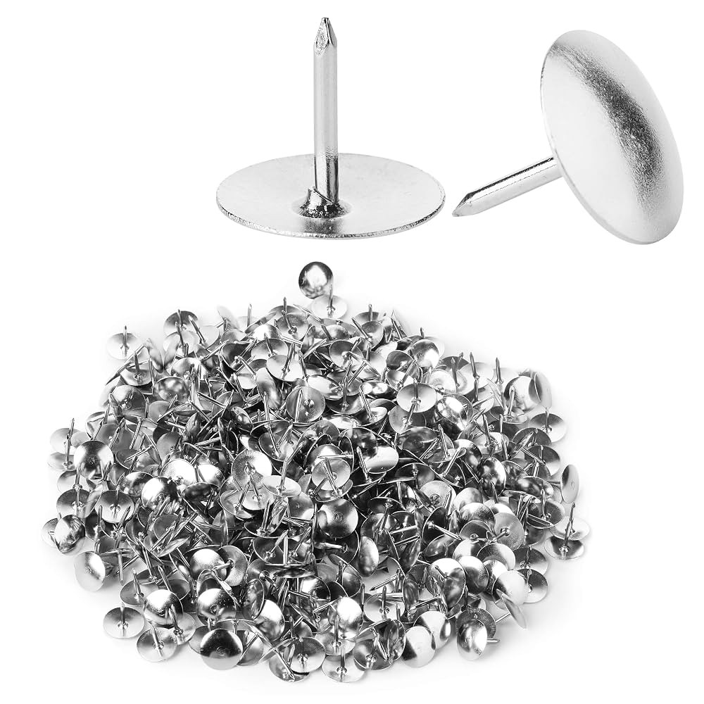 Mr. Pen Thumb Tack, Flat Push Pins, Silver Thumb Tacks, 500 Pack | Amazon (US)