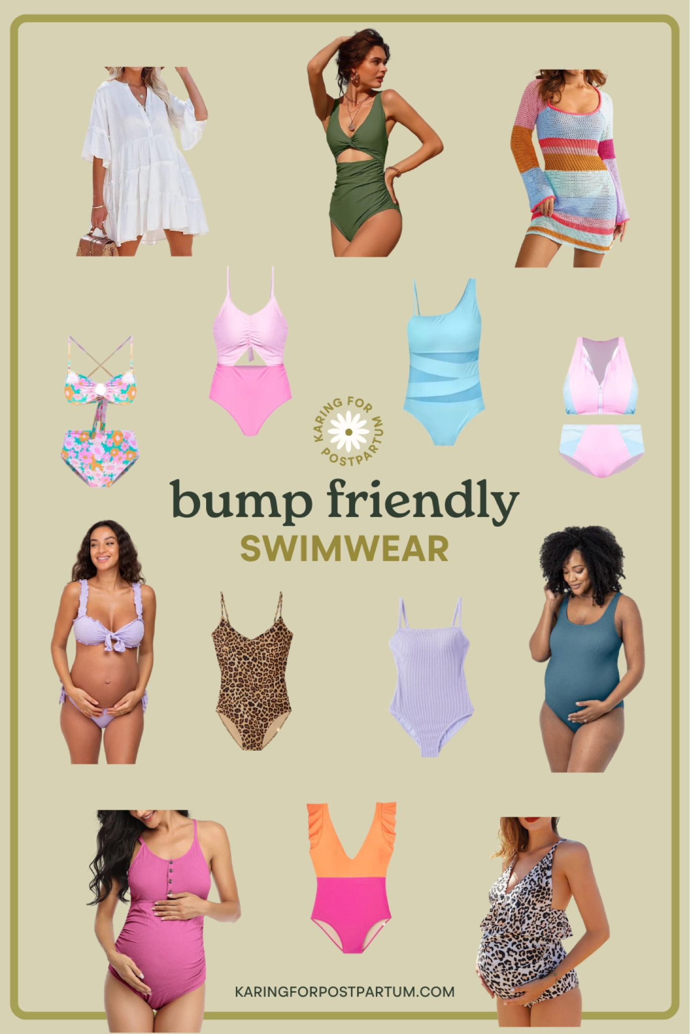 Some Karrie + KFP community faves for swim season: bump-friendly friendly swimwear! 

#LTKbump #LTKswim