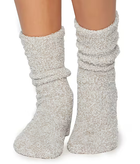 CozyChic Heathered Plush Socks | Bare Necessities
