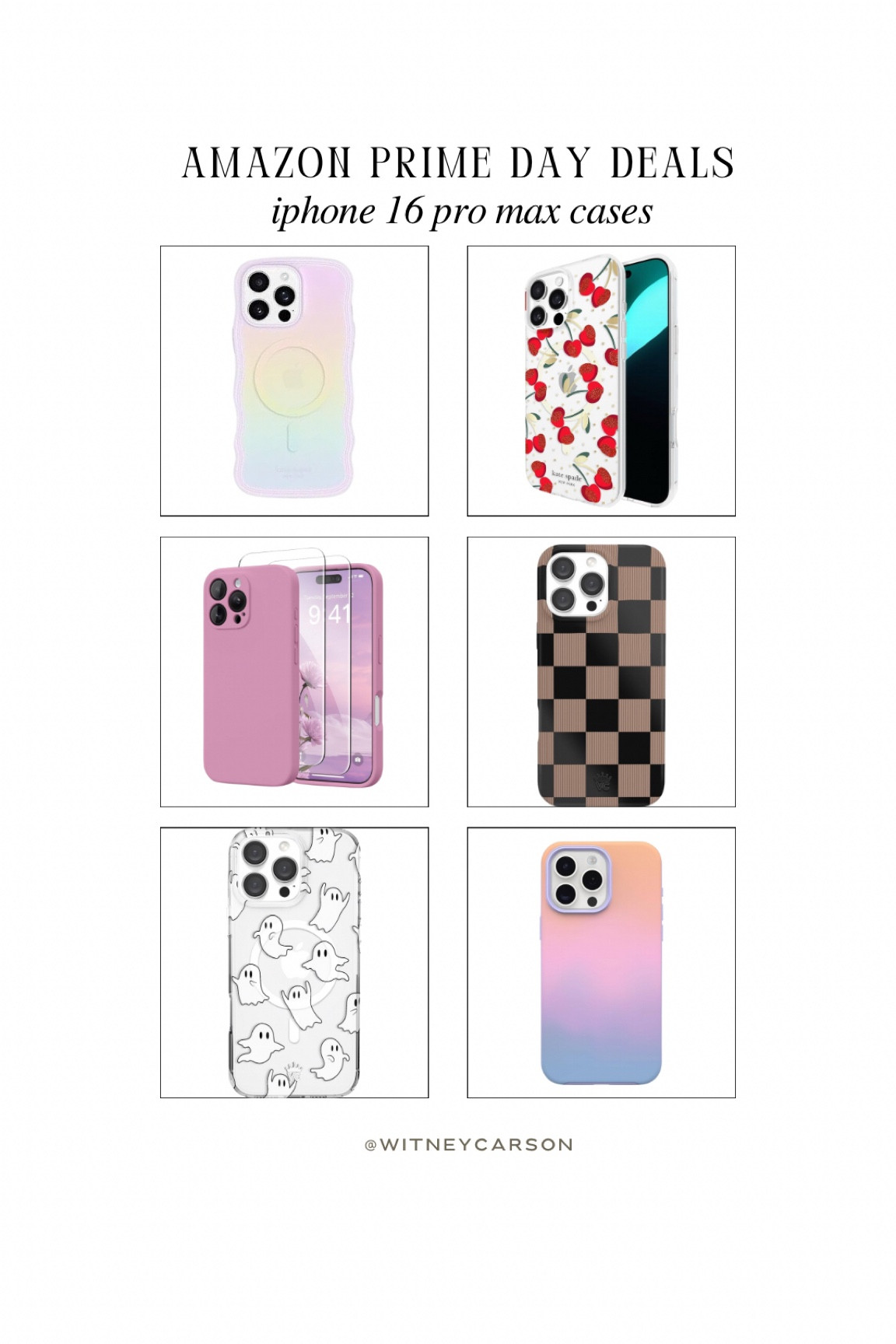 Iphone 16 pro max cases that are on sale for Amazon prime day deals! So cute! 


iphone cases | amazon electronics | fall sale 

#LTKSaleAlert #LTKVideo #LTKxPrimeDay