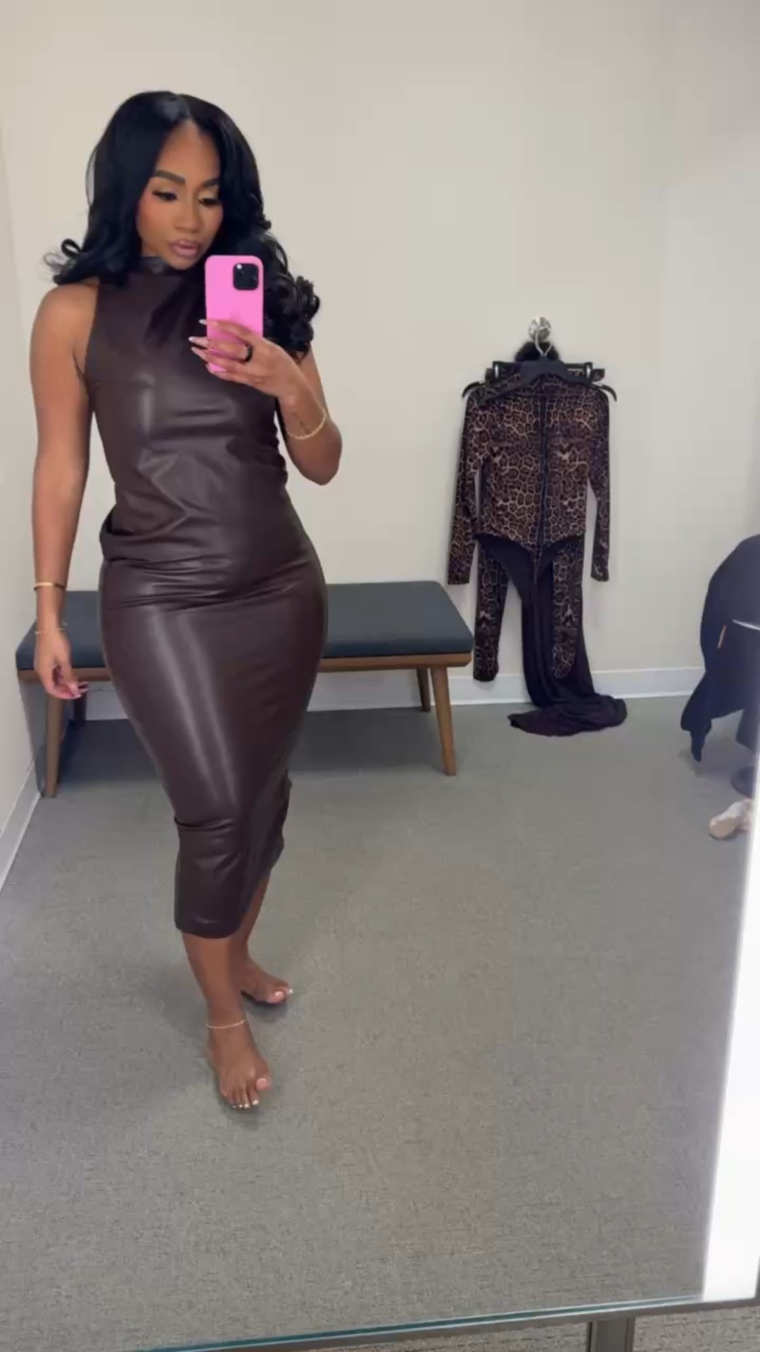 Faux leather top and skirt find! Wear together or mix and match!

#LTKootd #LTKMidsize #LTKFindsUnder100