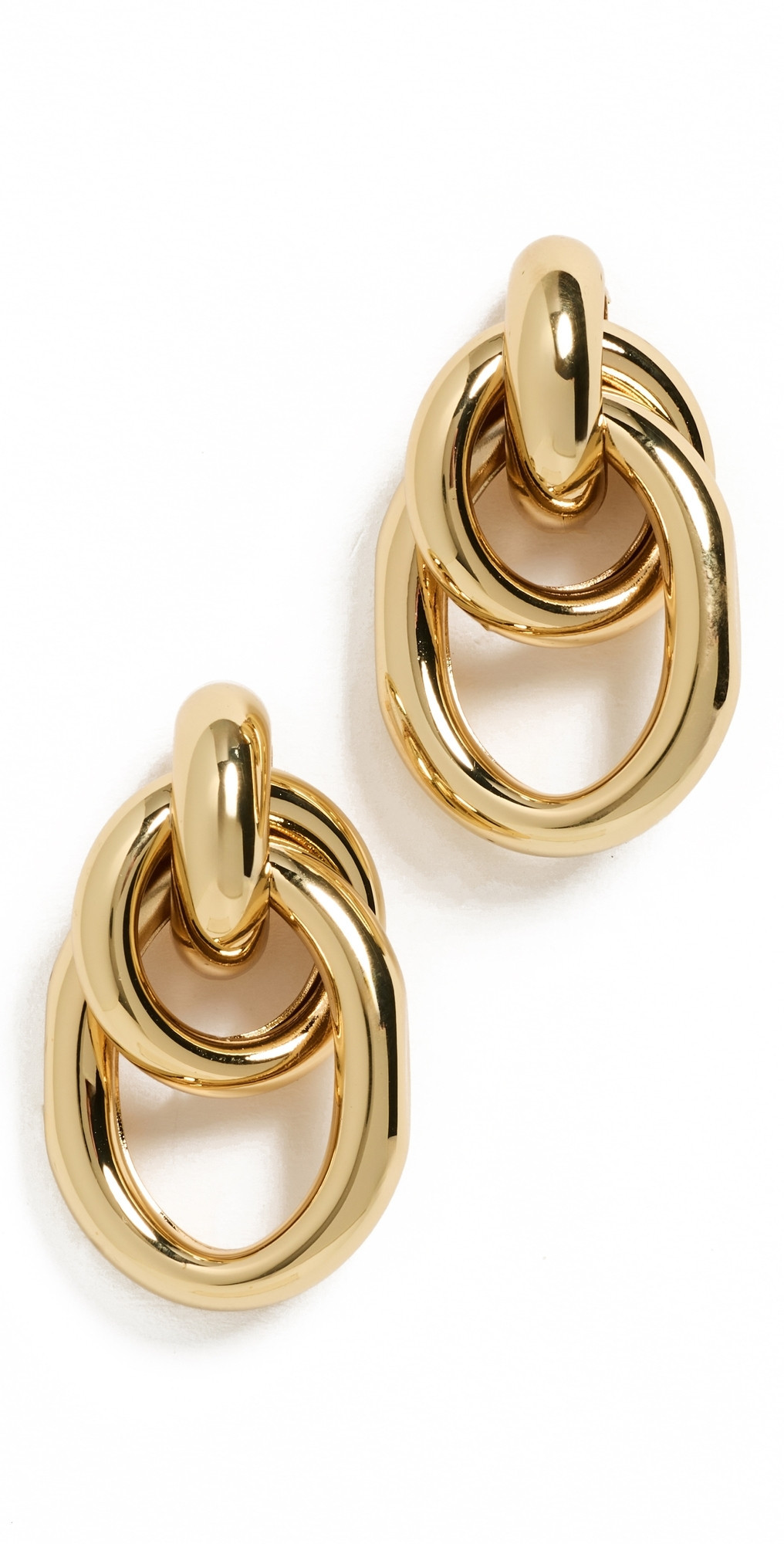 Martha Calvo Ami Earrings Gold One Size | Shopbop